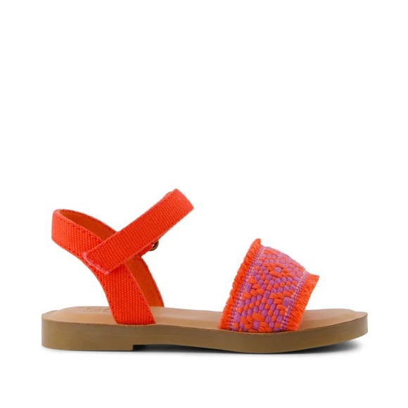 Toms Other - Toms Kids Vibrant Orange and Pink Sandals